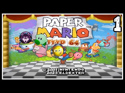 Paper Mario TTYD 64 mod (with voice acting) Session 1