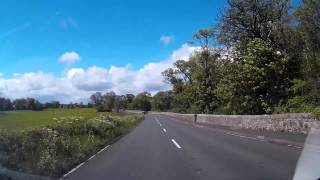 Driving To South Queensferry From Edinburgh Scotland