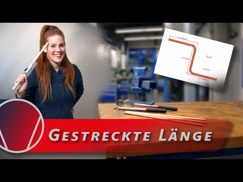 Biegen (9) - Oh nein, es ist zu kurz! - Gestreckte Länge richtig berechnen