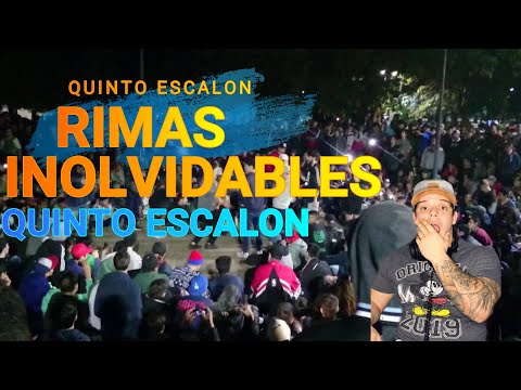 REACCION QUINTO ESCALON RIMAS INOLVIDABLES 🤯  🤯  🎧