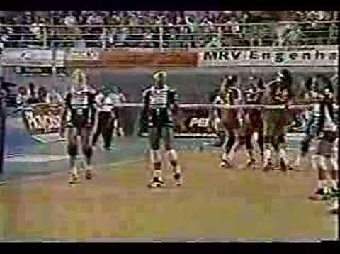 Volei MRV/Minas x Finasa - Tie Break Final 2001/2002 Pt 1