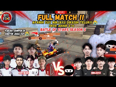 ANTIBAN VS NINJAYU !! Reguler Season Day 3 | Battle of stars Season 3