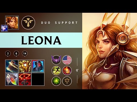 Leona Support vs Lux - NA Master Patch 25.24