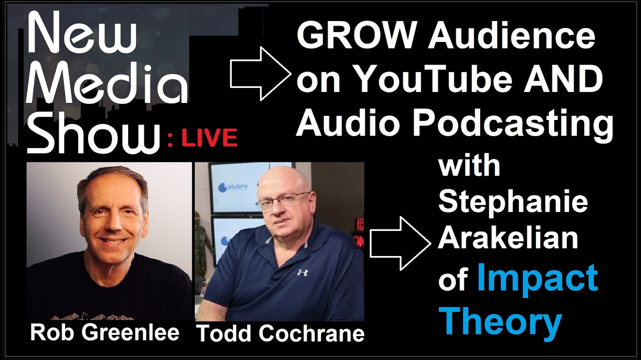 Discuss Video and Audio Podcasting Convergence and Audience Growth | New Media Show
