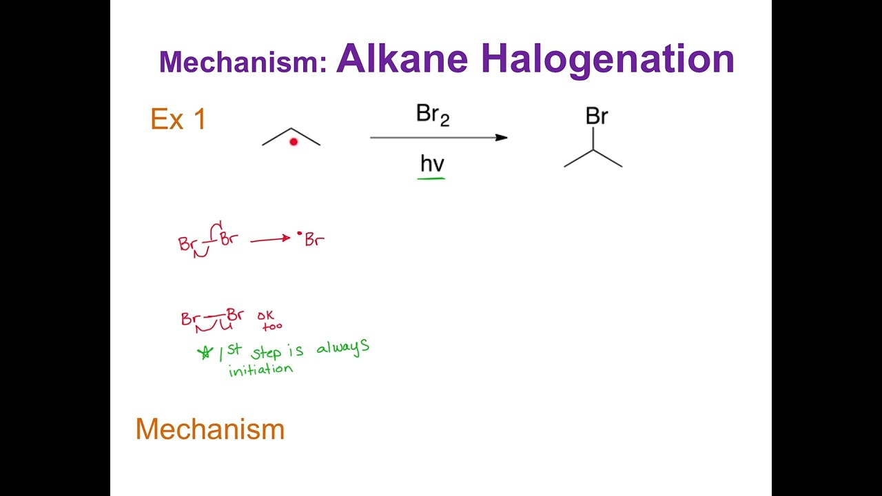 Alkane Halogenation - a Radical Reaction