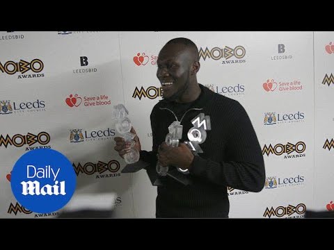 Idris Elba and Stormzy both winners at the 2017 Mobo Awards - Daily Mail