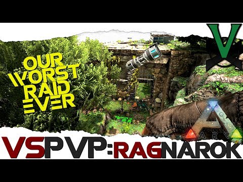Our Worst Raid Ever! | VsPVP: Ragnarok 'On | ARK: Survival Evolved | S2:EP24