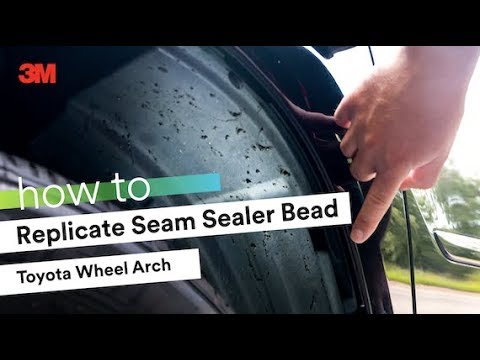 HOW TO: Replicate the Seam Sealer Bead on a Toyota Wheel Arch