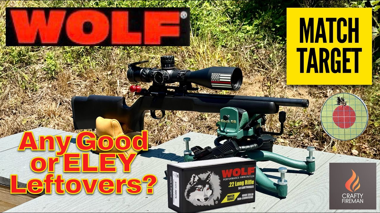 Are They Any Good?  Wolf Match Target .22LR Review.  Match Grade or Eley Seconds?