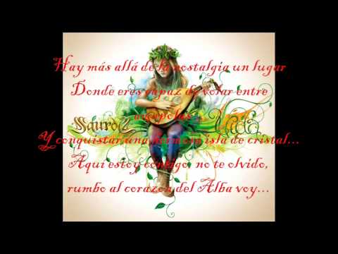 Saurom - La Poetisa (lyrics on screen)