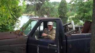 preview picture of video 'Cold Start Old Start Ford F-150 351m'