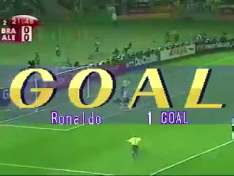 Brasil pentacampeão em cima da Alemanha, 2002