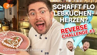 Lebkuchen Leid: So herzlos ist Sebastian bei Flos Challenge #3| ZDFbesseresser challenge