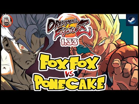 DBFZ PoneCake vs FoxFox (KBuu, Gohan, GokuUI) vs (Gogeta, Vegetto, Gohan)