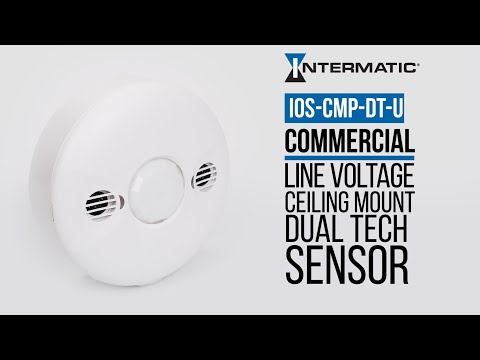 A Look at the Intermatic IOS-CMP-DT-U Dual Technology Occupancy Sensor