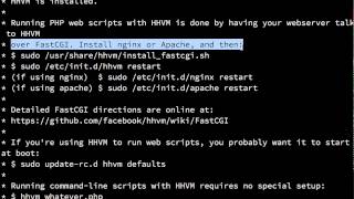 4 ubuntu install hhvm