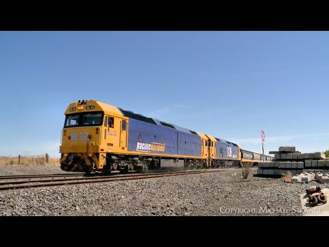 BL32 & BL26 Leading 7732V Pacific National Grain Train (22/2/2023) - PoathTV Australian Railways