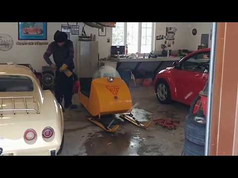 1961 bombardier ski-doo first ride after 27 years of storage !!!!