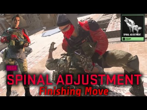 NEW: Spinal Adjustment Finishing Move | MW2: Vega Operator | With Slow Motion🔥