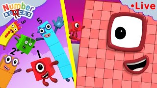 🔴 @Numberblocks  - Let's Learn about BIG numbers LIVE! | Learn to Count