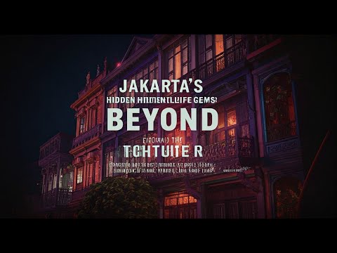 Jakarta's Secret Nightlife: Beyond the Tourist Traps