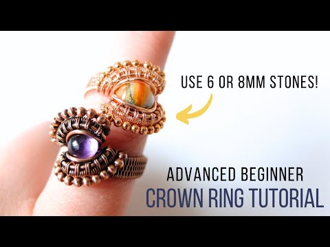Learn How to Create a Wire Weave Ring in 15 Minutes! Fidget Ring Tutorial