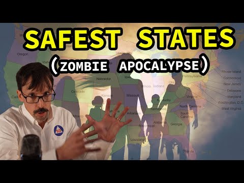 10 Safest States in a Zombie Apocalypse (and worst)