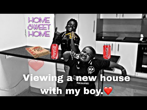 New house viewing with my boy Retha rsa.❤️