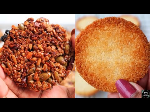 2 INGREDIENT!! SUPER CRUNCHY snacks! NO Sugar & Flour! The Best Healthy & Quick Gluten-Free Snacks!