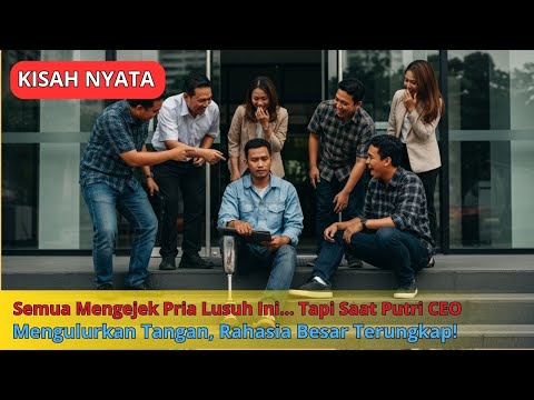SEMUA MENGEJEK PRIA LUSUH INI. TAPI SAAT PUTRI CEO MENGULURKAN TANGAN, RAHASIA BESAR TERUNGKAP!