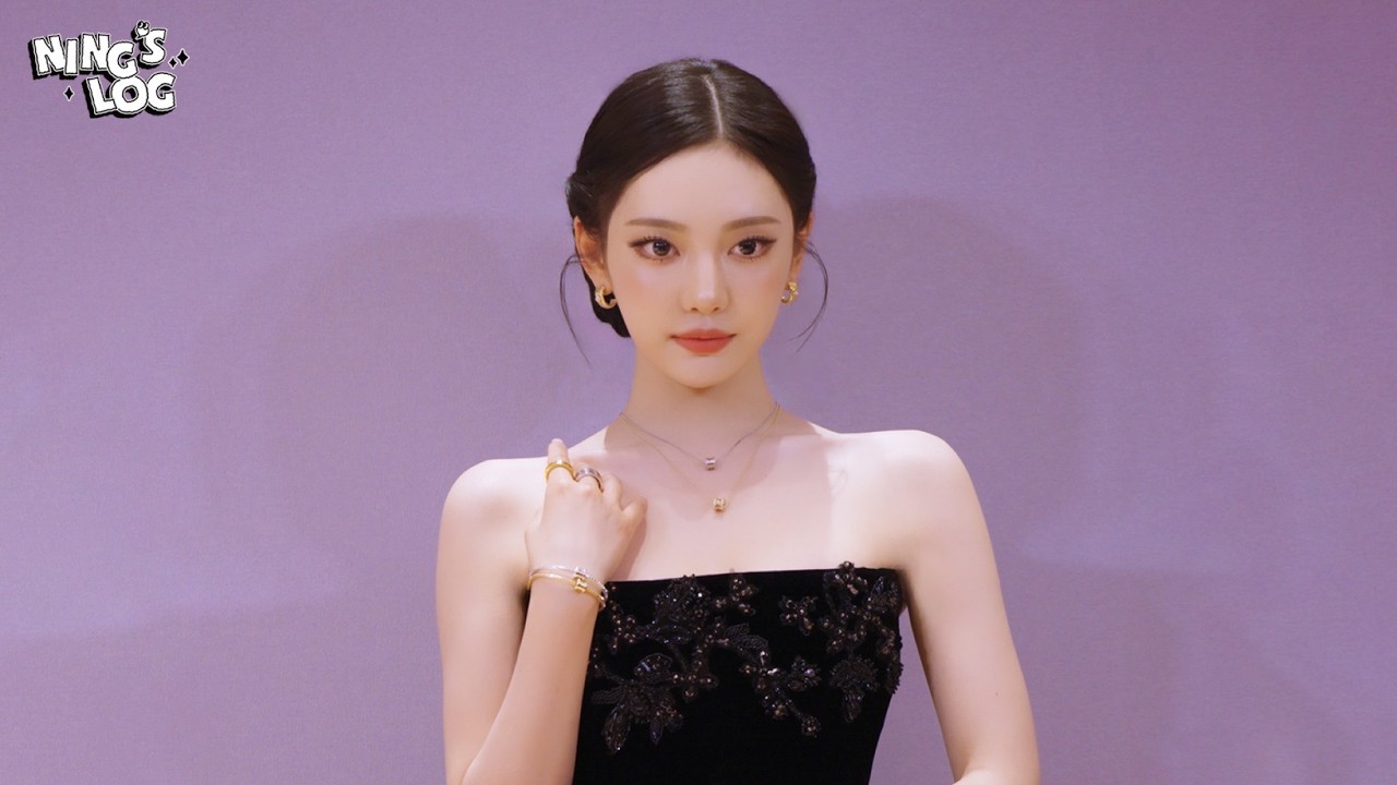 예쁜 드레스~👗 예쁜 주얼리~💎 | NINGNING at BVLGARI Event in Shenzhen | NING’S LOG