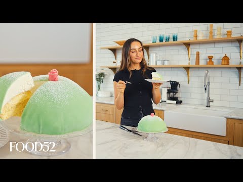 Nea’s Not-Too-Sweet Swedish Princess Cake