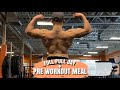 Pre Workout Meal and Pull Day Explained