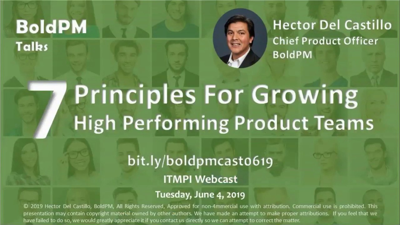 7 Principles For Growing High Performing Product Teams
