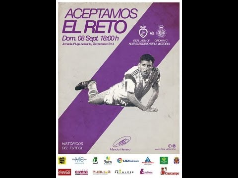 Real Jaén - Girona (3-1) 08-09-2013 (resumen videoaficionado)