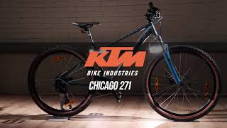 KTM Chicago 271 2022 / рама 43см fire orange/black (022811143) - відео 2