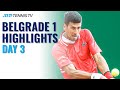 Djokovic Returns To Belgrade; Berrettini & Kecmanović In Action | Serbia Open 2021 Highlights Day 3