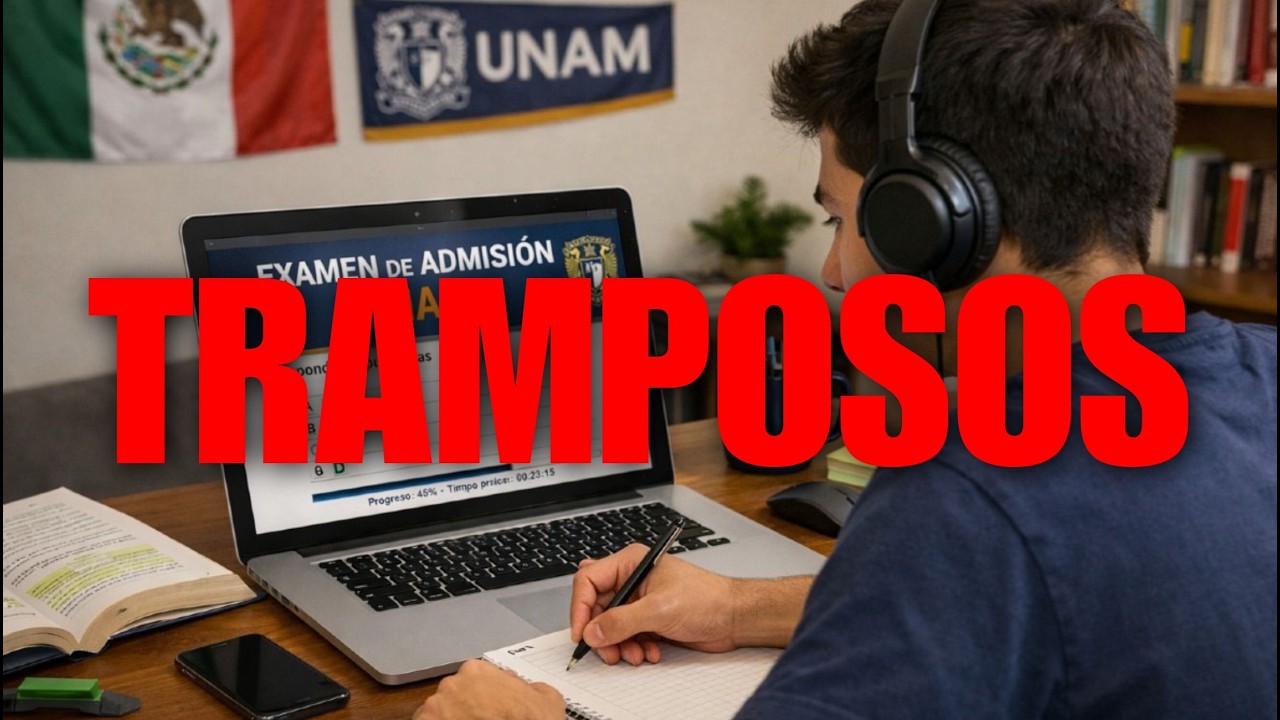 ESCÁNDALO en MÉXICO... Los MEXICANOS son UNOS TRAMPOSOS? Se tiene que REPETIR EL EXÁMEN de LA UNAM