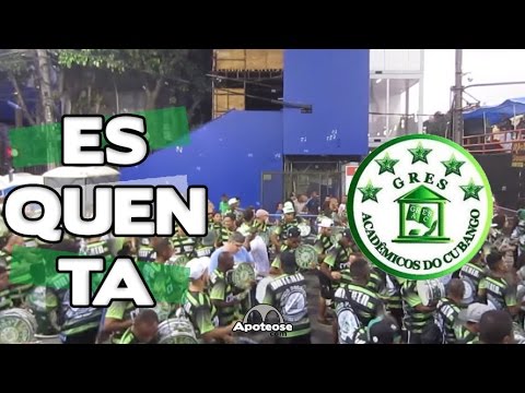 Cubango 2016 - Bateria (Esquenta) - Ensaio técnico