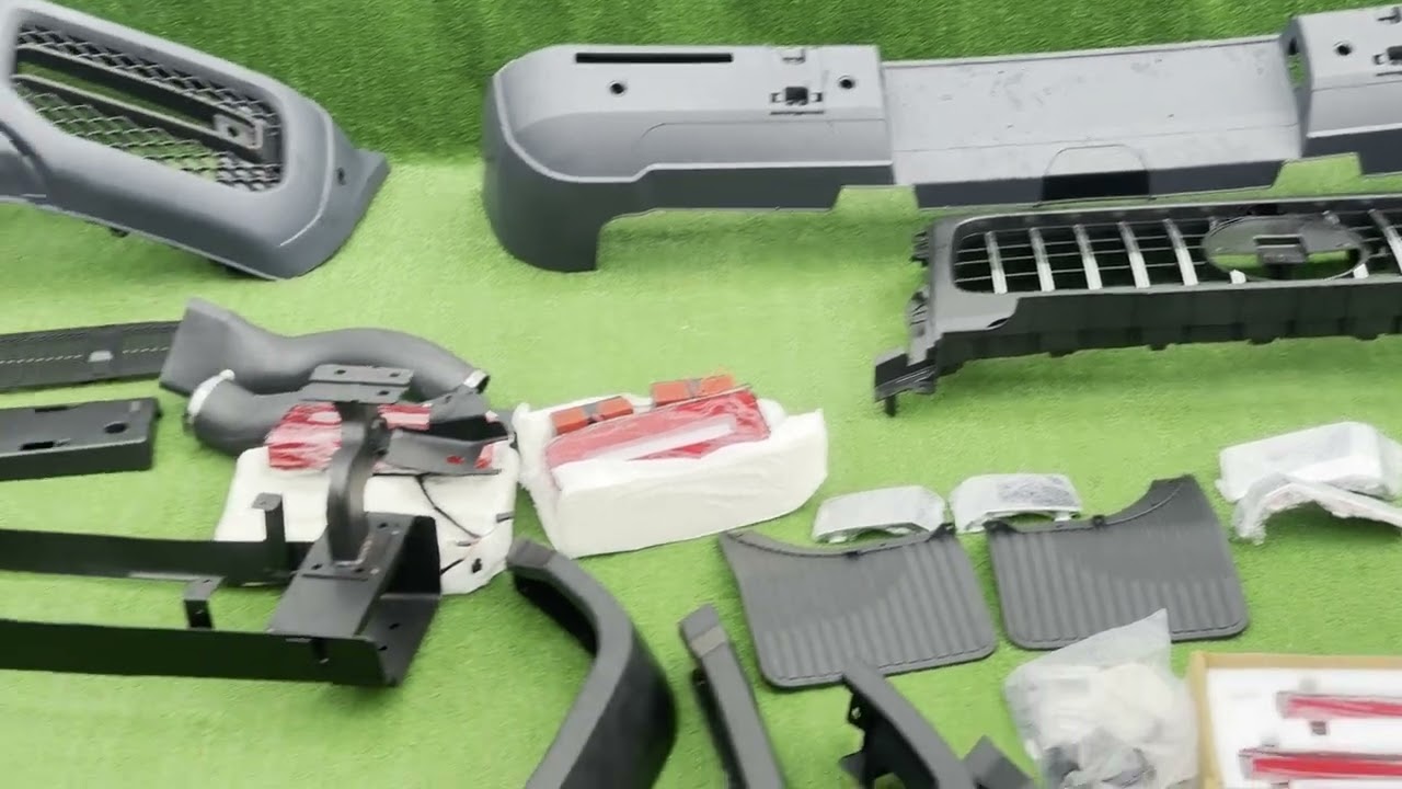 Комплект рестайлинга в G63 AMG 2018 Video 2