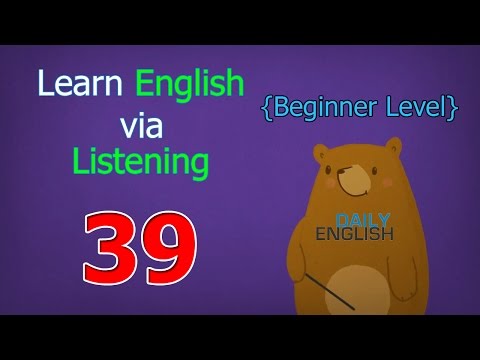 Learn English via Listening Beginner Level | Lesson 39 | My Body