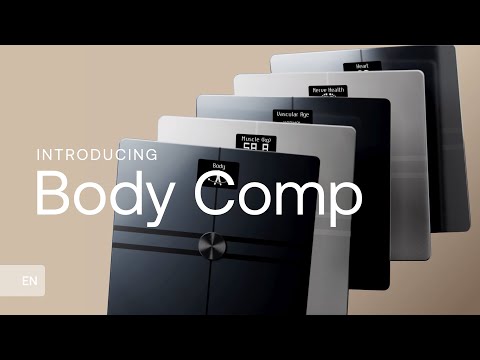 Withings Svarstyklės Body Comp - Juodos spalvos video