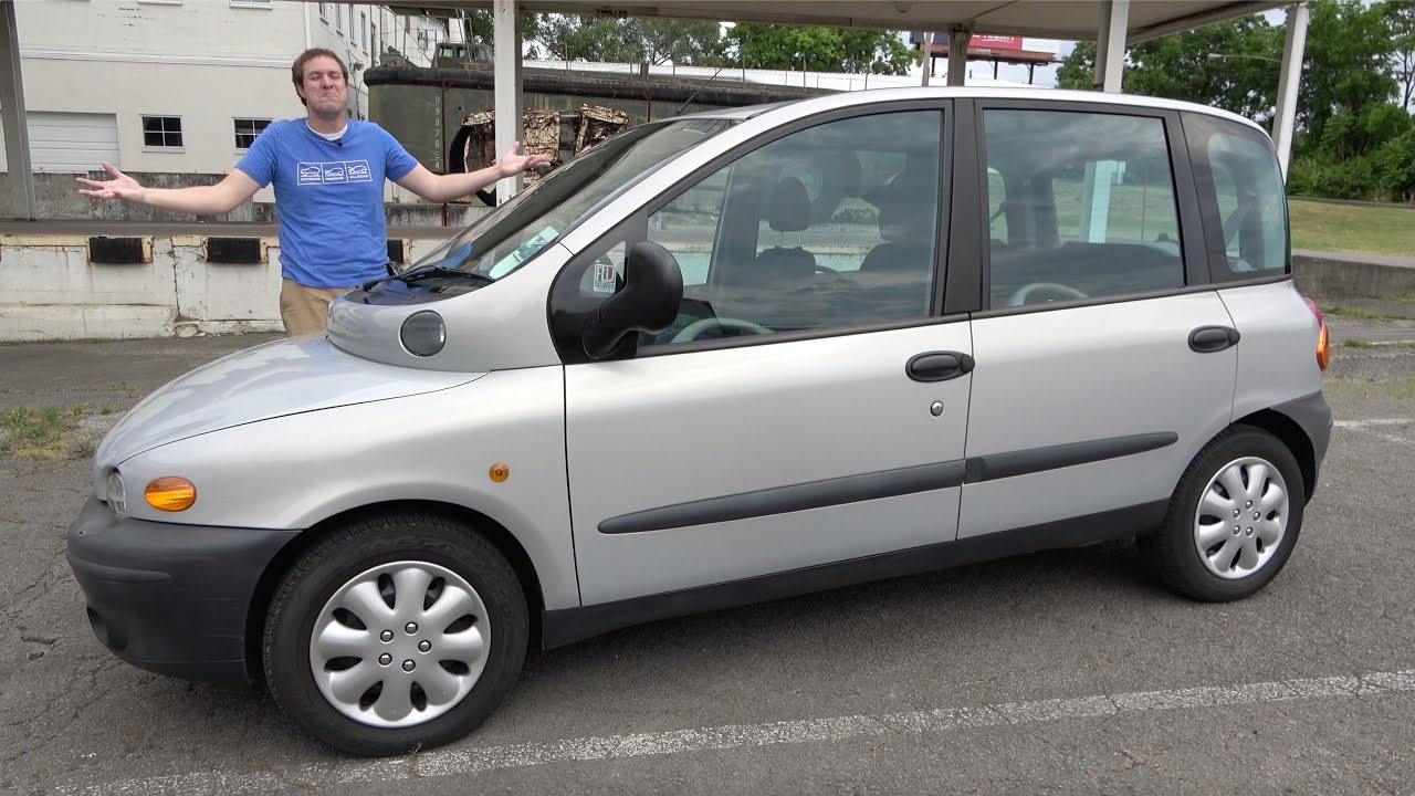 The Fiat Multipla Was an Incredibly Quirky (and Ugly) Family Car