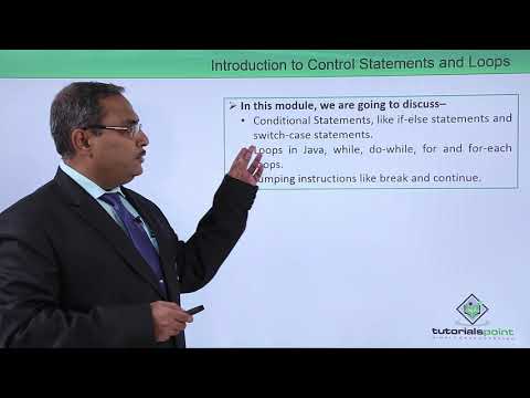 Java Essentials Introduction to control statement and loops