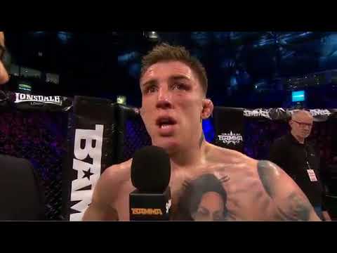 NORMAN PARKE VS PAUL REDMOND BAMMA 28 DECISION AND POST FIGHT INTERVIEWS