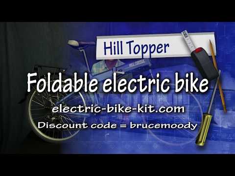 Foldable Electric Bike by Hill Topper