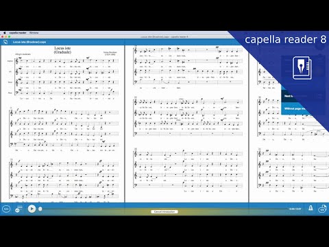 capella reader 8 Intro Touch EN
