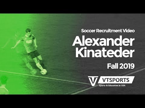 College Soccer Recruitment - Alexander Kinateder (Spain) - FALL 2019 [COMMITTED]
