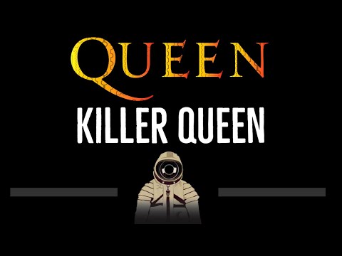Queen • Killer Queen (CC) 🎤 [Karaoke] [Instrumental Lyrics]
