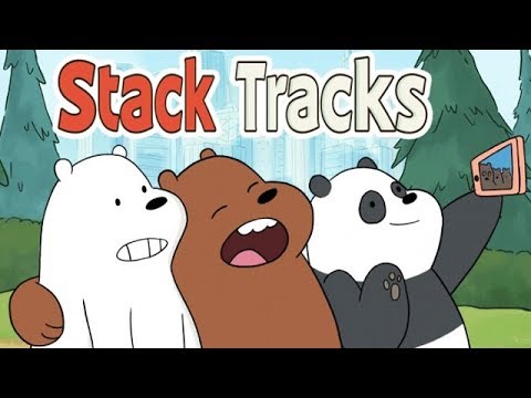 We Bare Bears: Stack Tracks [Cartoon Network Arcade] Video